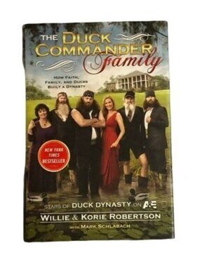 The duck commander family 2012 hardcover book dust cover READ